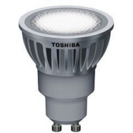 LAMPARA LED TOSHIBA GU-10 6,5 W 25º 4000K. Regulable