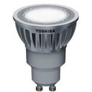 LAMPARA LED TOSHIBA GU-10 6,5 W 35º 4000K. Regulable