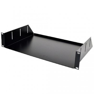 BANDEJA METALICA 2 U FORMATO RACK 19"