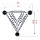 CONTEST DECO22T-PT50 TRAMO TRUSS 50 cm Triangular220mm