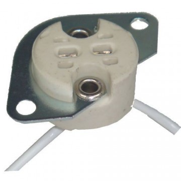 PORTA LAMPARAS BIPIN G4/G5.3/G6.35 C/SUJECC 6A/24V