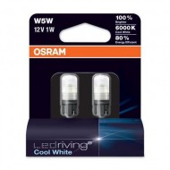 LAMPARA OSRAM 2850CW-02B 1W/12V W5W, W2.1x9.5d. LED, Pack 2 uds.