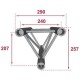 CONTEST TRUSS TRIANGULAR 29x29 PT29-029 de 29 cm