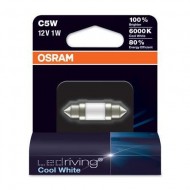 LAMPARA OSRAM 6498-CW-01B C5 1W 12V SV8.5-8 5XBL