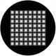 ROSCO GOBO VIDRIO 81137, PYRAMID HIGHLIGHTS, Blanco y Negro