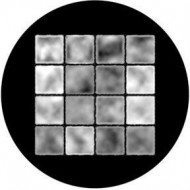 ROSCO GOBO VIDRIO 81138, SHADOW BLOCKS, Blanco y Negro