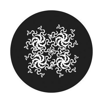 ROSCO GOBO VIDRIO 81143, CHINESE FRACTALS, ByNy Negro