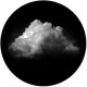 ROSCO GOBO VIDRIO 81185, PERFECT CLOUD, Blanco y Negro