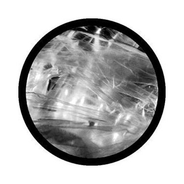 ROSCO GOBO VIDRIO 82203 CELLOPHANE, Blanco y Negro