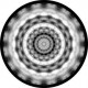 ROSCO GOBO VIDRIO Blanco y Negro 82217 AZTEC