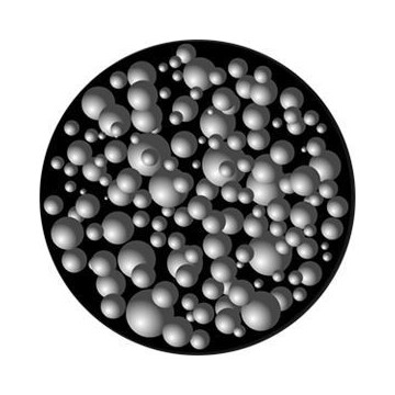 ROSCO GOBO VIDRIO 82721 EFFERVESCENCE ByNegro