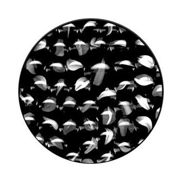 ROSCO GOBO VIDRIO 82736 MARBLES, Blanco y Negro