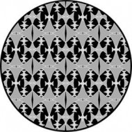 ROSCO GOBO VIDRIO 82772, DIAMOND PATTERN, ByN Negro