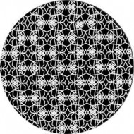 ROSCO GOBO VIDRIO 82774, LACY STAR, Blanco y Negro