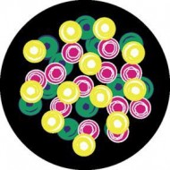 ROSCO GOBO VIDRIO 86608, BUBBLES, Color