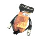 HILEC CM/XFXM-0,6-CABLE DE MICRO XLR M/XLR 0,6 metros