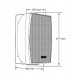 AUDIOPHONY EHP410w -Altavoz pared 4 L70/100V ABS 2,5/5/10W BLANCO