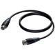 PROCAB CABLE DMX 5P XLR MACHO-DMX 5P XLR HEMBRA 1,5 m