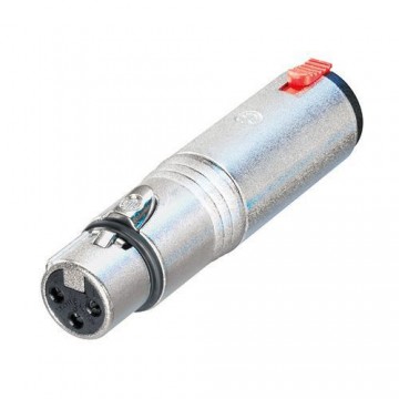 NEUTRIK ADAPTADOR XLR HEMBRA/JACK HEMBRA STEREO NA3FJ