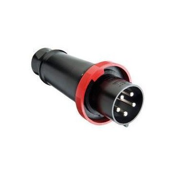 CETAC CEE MACHO AEREO 125A 3P+N+T IP67 PHW12565SV ILME NEGRO
