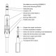 PROCAB CABLE JACK - JACK 3 m con conectores NP3X-B Neutrik