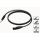 PROCAB Cable XLR HEMBRA NEUTRIK A JACK NEUTRIK 3m