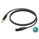 PROCAB CABLE XLR HEMBRA NEUTRIK A JACK NEUTRIK 5m