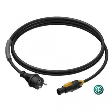 PROCAB CABLE DE ALIMENTACION SCHUCO MACHO a POWERCON TRUE HEMBRA NEUTRIK de 1,5 m