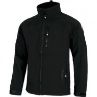 CHAQUETA WORK SHELL COLOR NEGRO