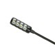 LAMPARA FLEXO LED XLR 4P CON 4 COB LED