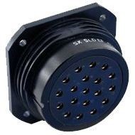 SOCAPEX CONECTOR 19 CONTACTOS HEMBRA CHASIS NEGROSERIE 419AR