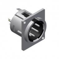 PROCAB CONECTOR XLR 5P MACHO CHASIS