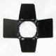 VISERA 4 ALETAS SPOT 300/500/650 LED(16 x 16cm)