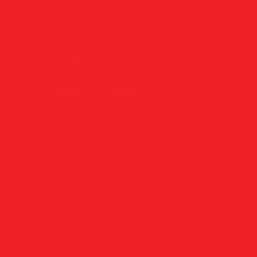 E-COLOUR FLAME RED 164 Hoja de 1.22 x 0.53 m ROSCO
