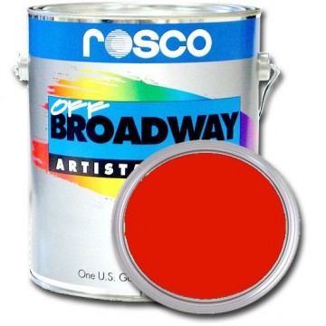 PINTURA OFF BROADWAY FIRE RED, 3,8 Litros ROSCO