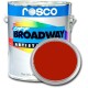 PINTURA OFF BROADWAY DEEP RED, 3,8 Litros ROSCO