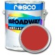 PINTURA OFF BROADWAY BRILLANT RED 3,8 Litros Rosco