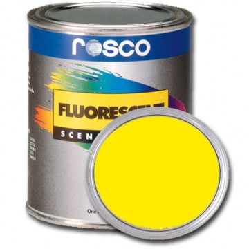 PINTURA FLUORESCENTE AMARILLO 0.96 Litros Rosco