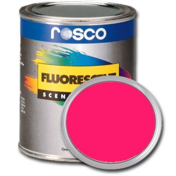 PINTURA FLUORESCENTE ROSA 0.96 Litros Rosco