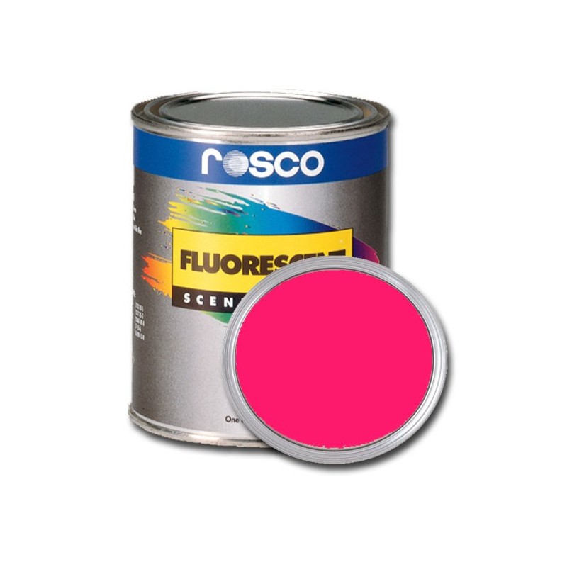 PINTURA FLUORESCENTE ROSA 0.96 Litros Rosco - Siluj