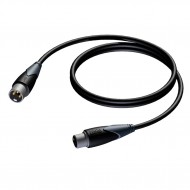 PROCAB CABLE XLR 3P MACHO- XLR 3P HEMBRA DE 5 m