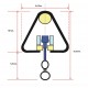 SilujTex Carril recto apertura manual con cuerda m lineal (con accesorios)
