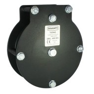 DOUGHTY POLEA heavy duty 2 VIAS Ø 100 mm 200 Kg Cuerda 12 mm