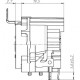 CONECTOR XLR 3 Pin HEMBRA CHASIS PCB HORIZONTAL PLASTICO Neutrik