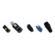 CONECTOR MINI XLR HEMBRA AEREO RT3FC-B NEGRO NEUTRIK REAN