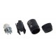 NEUTRIK POWERCON 32A 3 POLOS NEGRO NAC3FC-HC