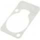 NEUTRIK PLACA IDENTIFICACION DSS-9 COLOR BLANCO PARA CONECTORES CHASIS