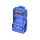 CONECTOR RJ45 UTP CAT6 AZUL