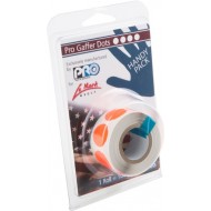 CINTA PROGAFF DOTS 19mm 100u/rollo ORANGE