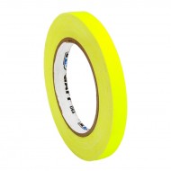 CINTA DE TELA FLUORESCENTE 12 mm x 22,8 m AMARILLO